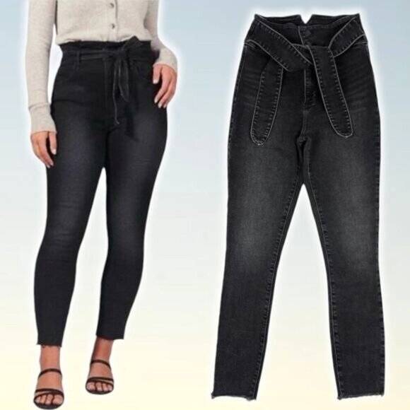 ABERCROMBIE & FITCH Ultra High Rise Super Skinny Ankle Sz 26 - Picture 1 of 6